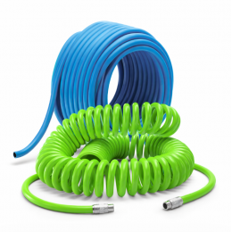 Straight and spiral hoses