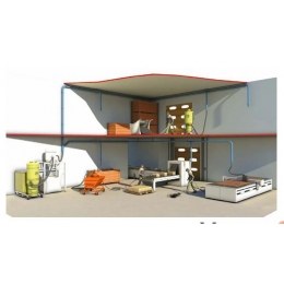 Centralized vacuum systems