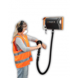 Wall mounted JetBlack cleaning stations Wall mounted JetBlack cleaning stations