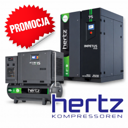 Sprężarki śrubowe i doprężacze Hertz