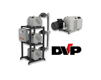 Oil-free claw vacuum pumps