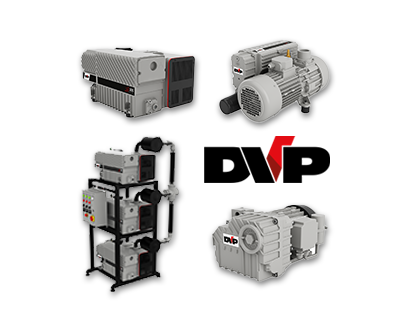 Lubricated rotary vane vacuum pumps