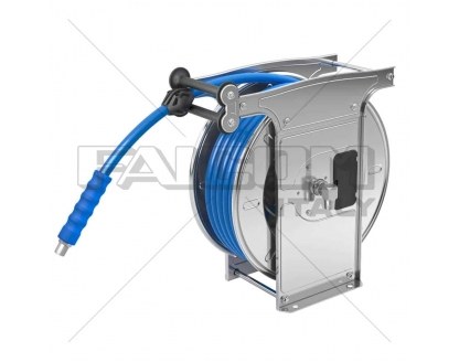 Metal hose reels