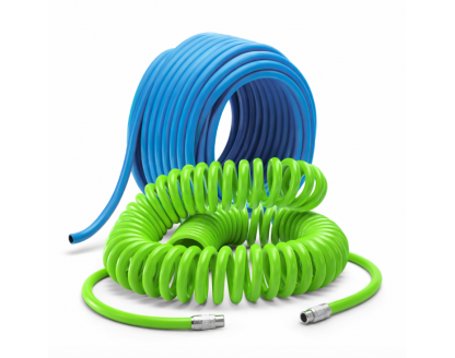 Straight and spiral hoses