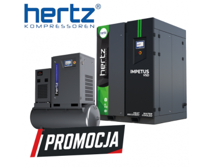 Sprężarki śrubowe i doprężacze Hertz