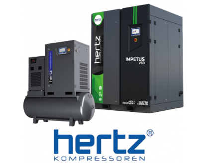 Sprężarki śrubowe i doprężacze Hertz