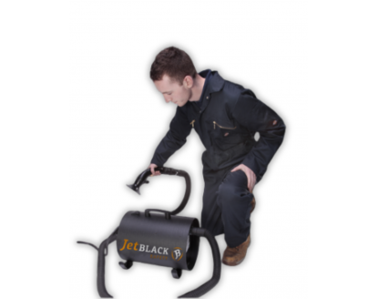 Przenośny system JetBlack do odmuchu personelu