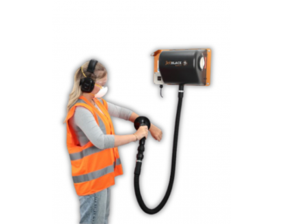 Naścienny system JetBlack do odmuchu personelu