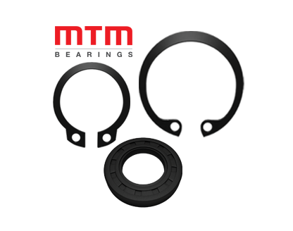 Snap rings and oil seals (simmerings)