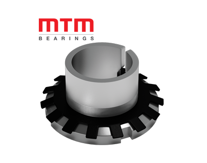 Adapter sleeves, lock nuts and lock washers