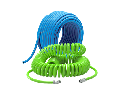 Straight and spiral hoses