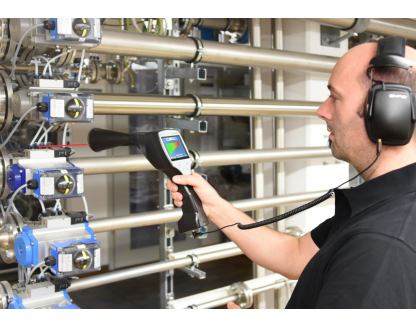 Wykrywanie nieszczelności w sieciach sprężonego powietrza