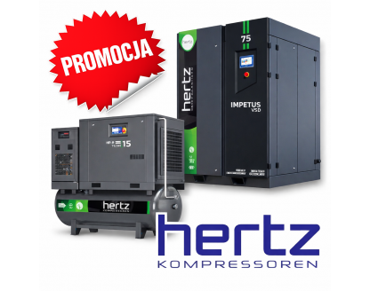 Sprężarki śrubowe i doprężacze Hertz