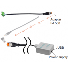 CS Service Software for dew point sensors incl. PC connection set
(Modbus to USB Interface)
