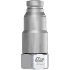 Wtyk DN25 - G 1 1/4" (BSP), gwint wewnętrzny, DIN 3852, NBR, z eliminatorem ciśnienia