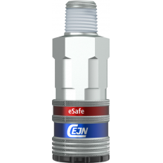 Bezpieczne szybkozłącze Cejn eSafe R 1/2", męskie