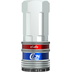 Bezpieczne szybkozłącze Cejn eSafe G 3/8", żeńskie