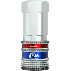 Bezpieczne szybkozłącze Cejn eSafe NPT 1/2", żeńskie