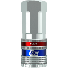 Bezpieczne szybkozłącze Cejn eSafe NPT 1/4", żeńskie