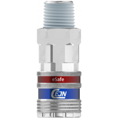Bezpieczne szybkozłącze Cejn eSafe NPT 1/4", męskie