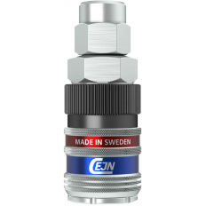 Bezpieczne szybkozłącze Cejn eSafe Stream-Line 6,5x10 mm, Safety Lock