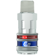 Bezpieczne szybkozłącze Cejn eSafe R 1/2", męskie