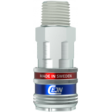 Bezpieczne szybkozłącze Cejn eSafe NPT 1/4", męskie