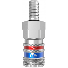 Safety Coupling Cejn eSafe 3/8" hose connection NBR, Stainless ste