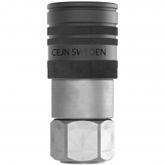 Gniazdo DN10 - G 1/2" (BSP), gwint wewnętrzny, DIN 3852, NBR