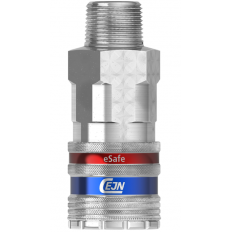 Bezpieczne szybkozłącze Cejn eSafeR 3/8", męskie