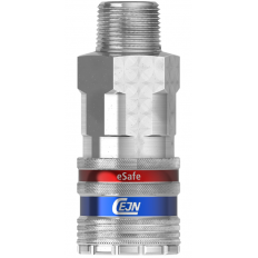 Bezpieczne szybkozłącze Cejn eSafeR 1/2", męskie