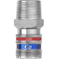 Bezpieczne szybkozłącze Cejn eSafeR 3/4", męskie