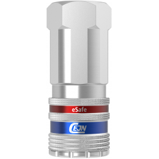 Bezpieczne szybkozłącze Cejn eSafeNPT 3/4", żeńskie