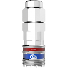 Bezpieczne szybkozłącze Cejn eSafe Stream-Line11x16, stal nierdz.