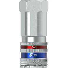 Bezpieczne szybkozłącze Cejn eSafe G 3/8", żeńskie
