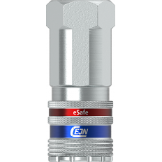 Bezpieczne szybkozłącze Cejn eSafe G 3/4", żeńskie