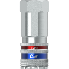 Bezpieczne szybkozłącze Cejn eSafe NPT 1/2", żeńskie