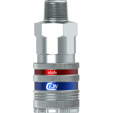 Bezpieczne szybkozłącze Cejn eSafe eSafe R 1/2", męskie