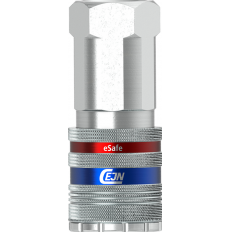 Bezpieczne szybkozłącze Cejn eSafe eSafe NPT 3/8", żeńskie