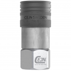 Wtyk DN19 - G 3/4" (BSP), gwint wewnętrzny, DIN 3852, NBR, z eliminatorem ciśnienia