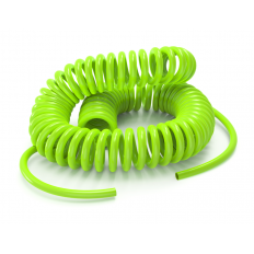 Stream-Line spiral 8x12 6m Hi-Vis green non braided PUR
hose