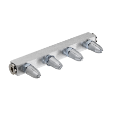 SILVENT 304 L - Listwa z 4 dyszami Lavala 13.6 N / 3/8" wewn. / cynk / 4 dysze SILVENT 304 L - Listwa z 4 dyszami Lavala 13.6 N / 3/8" wewn. / cynk / 4 dysze