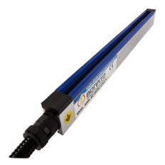 Bonato antistatic bar, working length 3700 mm, standard cable 3 m, epoxy resin protected, max. range 200 mm
