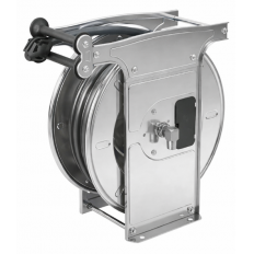 Zwijadło autom. Faicom ze stali nierdz serii "AX" do węża: 20 m 1/2" 1SC-210 bar lub 15 m 1/2" 2SC-300 bar, wlot 1/2" męski - wylot 1/2" męski; bez węża; medium: woda < 150°C; ciśn: 400bar