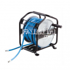 Hose reel with polyurethane/thermoplastic hose 8x12 (5/16") length 40 m - In. 1/4" M - Out. 1/4" M Hose reel with polyurethane/thermoplastic hose 8x12 (5/16") length 40 m - In. 1/4" M - Out. 1/4" M