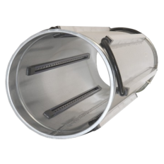 Tuba antystatyczna, śr. 100 mm, dł. 1500 mm Tuba antystatyczna, śr. 100 mm, dł. 1500 mm