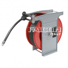 ATEX hose reel with hose 1/4" EN 853 2SN length 15 m - In. 1/4" F - Out. 1/4" M ATEX hose reel with hose 1/4" EN 853 2SN length 15 m - In. 1/4" F - Out. 1/4" M