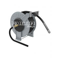 ATEX hose reel with hose 3/4" EN 857 1SC L= 40 m - Connection-hose In. 3/4" F - Out. 3/4" F ATEX hose reel with hose 3/4" EN 857 1SC L= 40 m - Connection-hose In. 3/4" F - Out. 3/4" F
