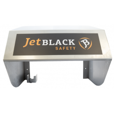 Cleaning Stations - Stainless steel rain cover for wall mounted JetBlack