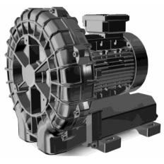 Double Stage Single Impeller Sidechannel Blower SCL e08MD, IE3 - 3 Phase Motor, 4-4,8 kW Double Stage Single Impeller Sidechannel Blower SCL e08MD, IE3 - 3 Phase Motor, 4-4,8 kW